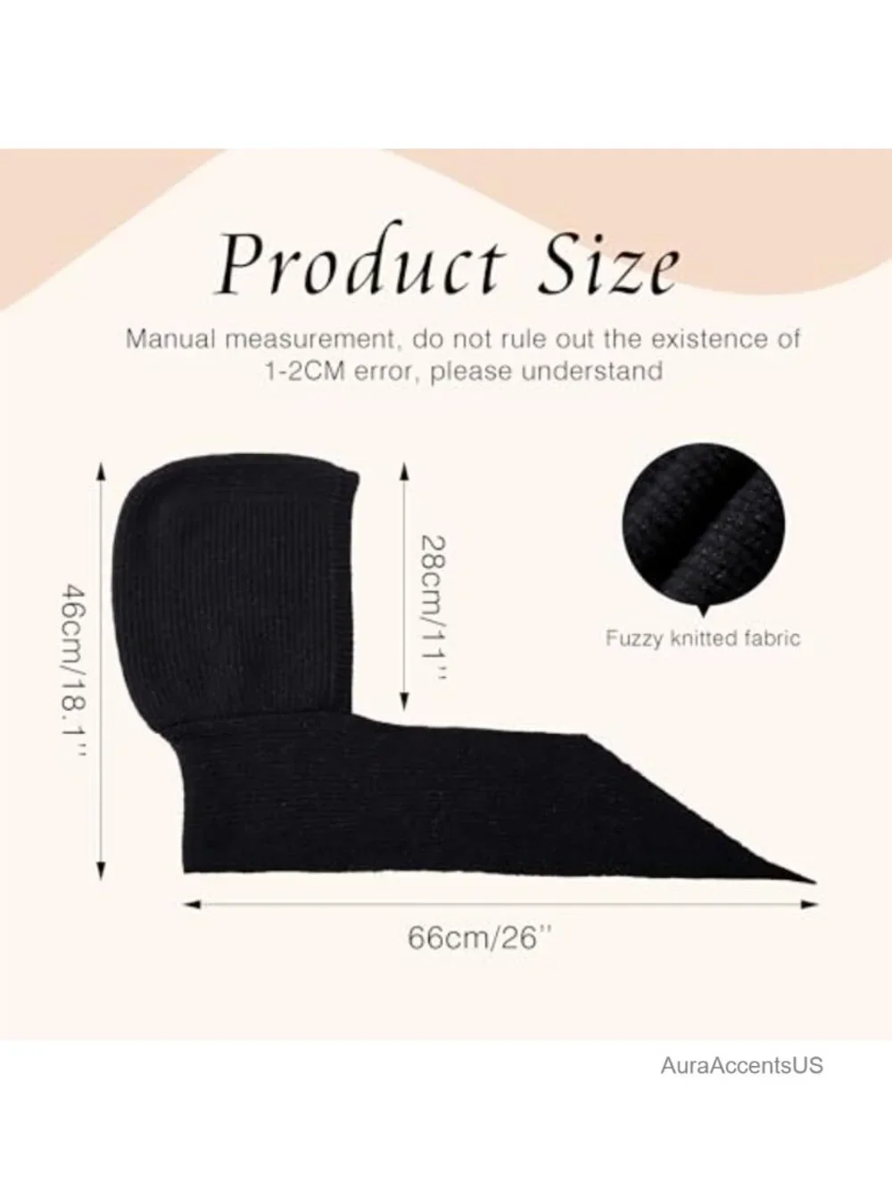 Warm Winter Hooded Scarf Hat Set for Women 2-in-1 Knitted Neck Gaiter
